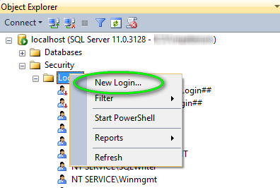 New Login