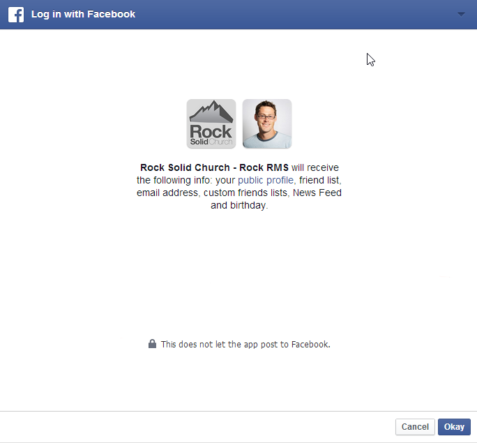 Facebook Login